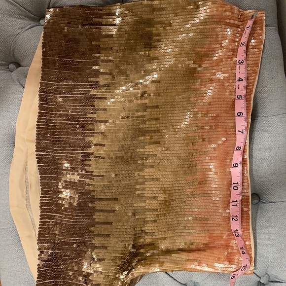 NWOT Haute Hippie Ombré Sequin Mini Skirt - Picture 9 of 9